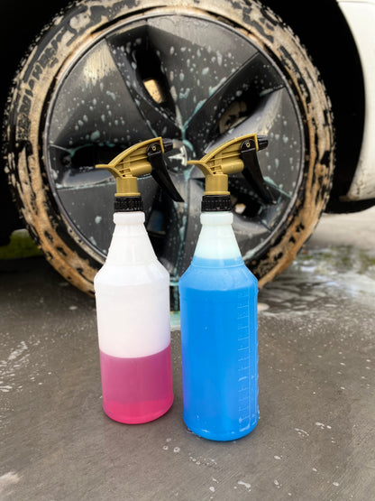 32oz. BOTTLE W/ CHEMICAL SPRAYER
